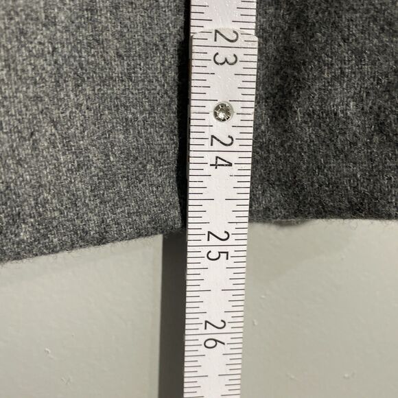 Villager by Liz Claiborne Gray Wool Skirt Sz 10P Vintage Lined Fall Cottagecore - Picture 4 of 10